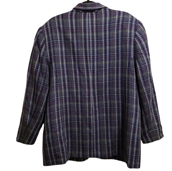 Vintage acrylic/wool blazer US 16 - Picture 3 of 5